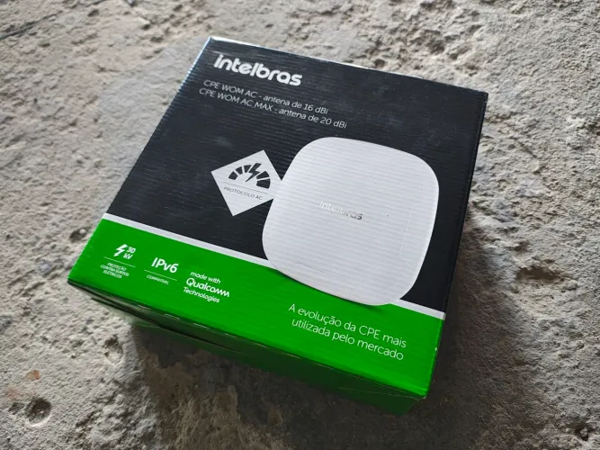CPE WOM AC MAX ANTENA DE RÁDIO INTELBRAS