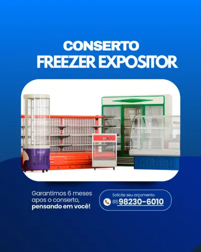 Conserto de Freezer Comercial em Fortaleza | Atendimento Rápido