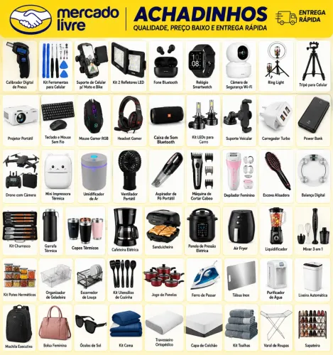 Achados do mercado livre