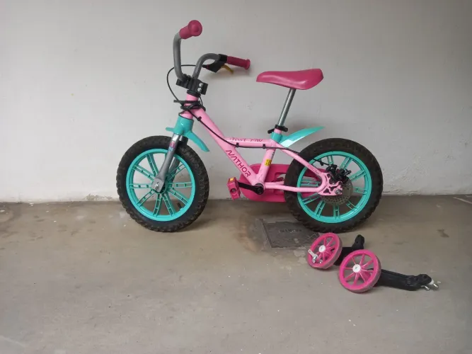 Bicicleta infantil aro 14 menina