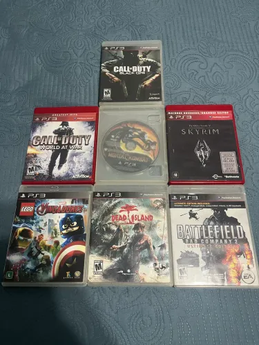 Kit 7 Jogos - Ps3 - Lote - cd - PlayStation 3