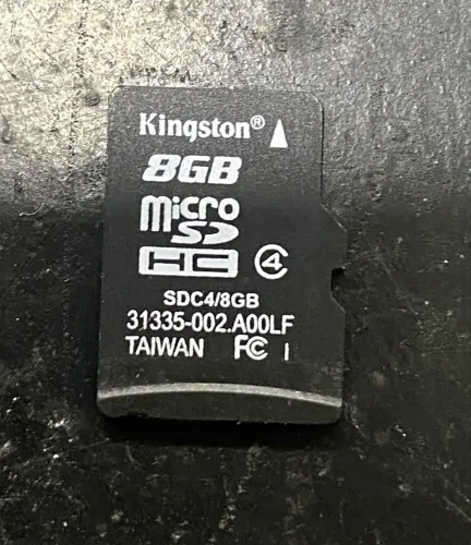 Cartão de memória 8GB Kingston