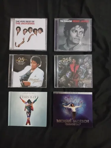 10 CDS E 1 DVD MICHAEL JACKSON