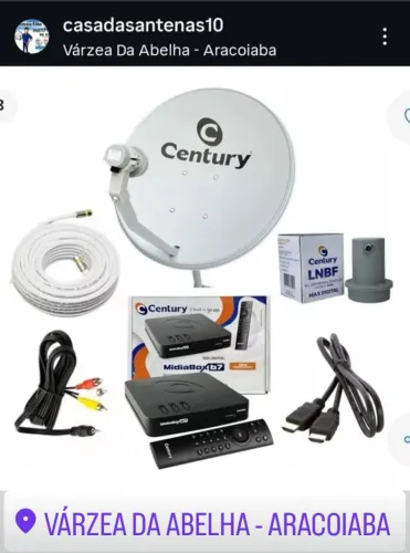 Serviço em Antena Parabólica digital ku