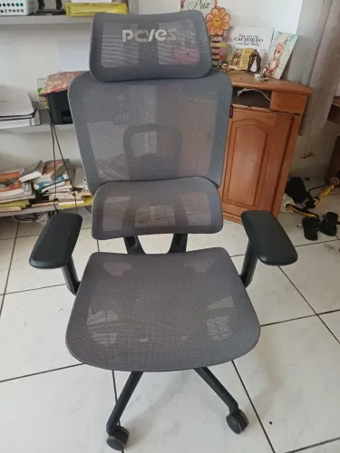 Cadeira Ergonômica PCyes Ms5 Cinza
