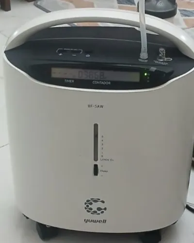 Concentrador oxigênio domiciliar ywell 5lt