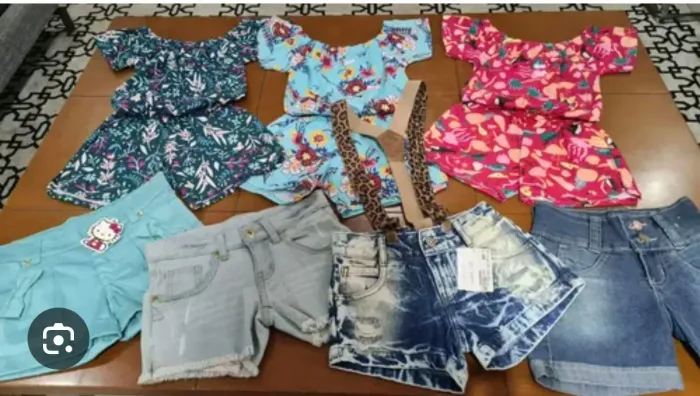 Lote de roupas menino