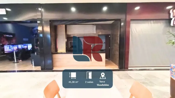 Loja projetada e mobiliada no Shopping Solares com 41,30 m²