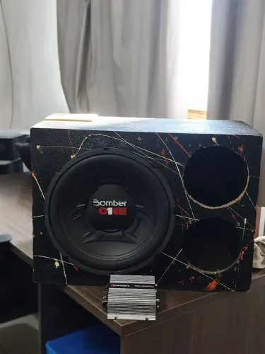 Som automotivo completo - Bomber One 270W RMS + Módulo TS 400x