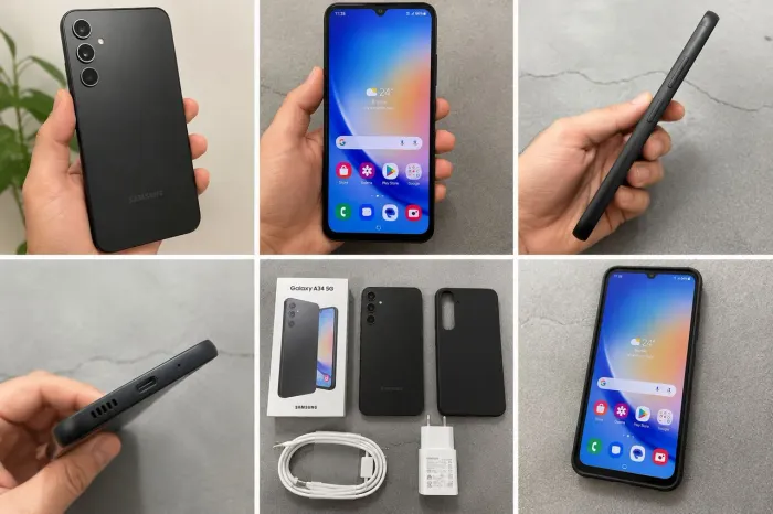 Samsung Galaxy A34 5G 128GB Preto Impecável Completo 