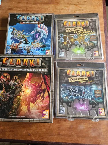 Jogo Clank! Com 3 expansões em português