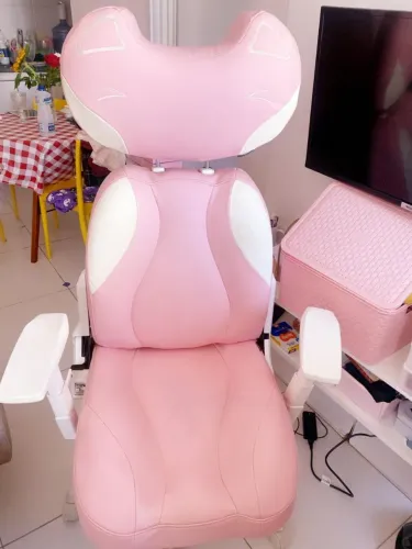 Cadeira DXRACER Cat rosa original. Edição Limitada.
