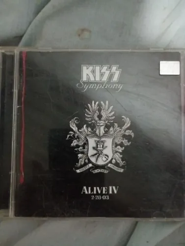 Cd duplo do Kiss alive lv