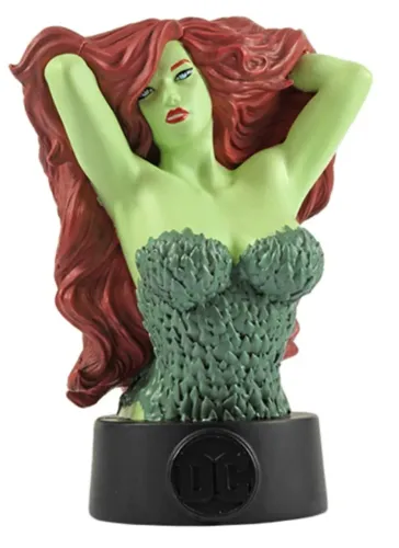 Eaglemoss Bust Poison Evy Busto Hera Venenosa Dc Inimiga Batman Jlu Liga da Justiça