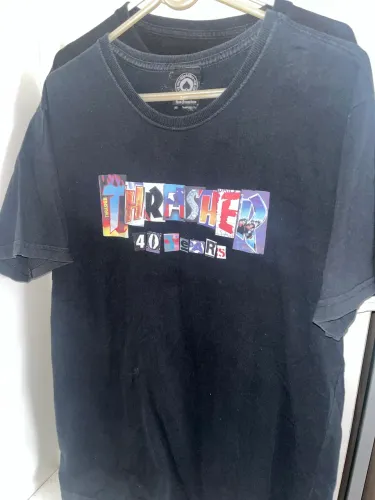 Camiseta Thrasher Magazine 40 Years - Tamanho M