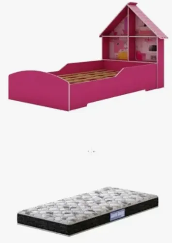 Cama Barbie + colchão ( VENDO SÓ A CAMA $ 400 )