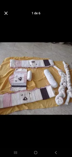 Kit berço com 7 peças 35,90/  Ler descrição antes de chamar 