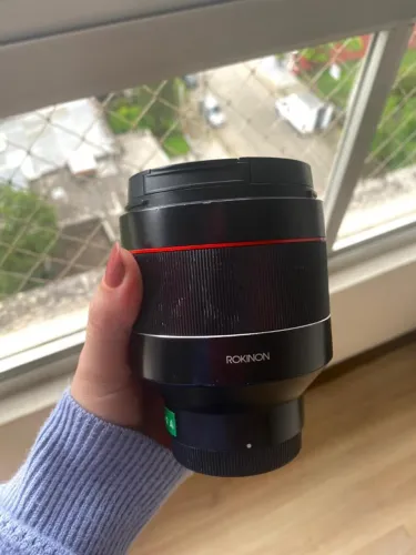 Lente 85mm 1.4 rokinon para sony