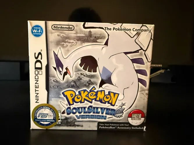 Pokémon Soul Silver com Pokewalker