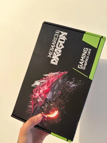 Placa de Vídeo Soyo AMD Radeon RX 580 8GB Monarch Dragon White - Na Caixa