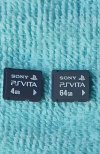 Cartão de memória psvita 64 GB e 4 GB