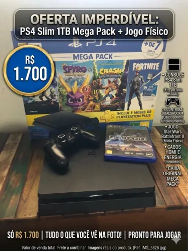 Ps4 slim 1td