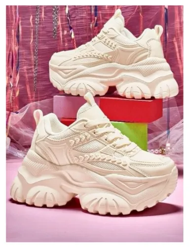 TÊNIS FEMININO SALTO 7CM