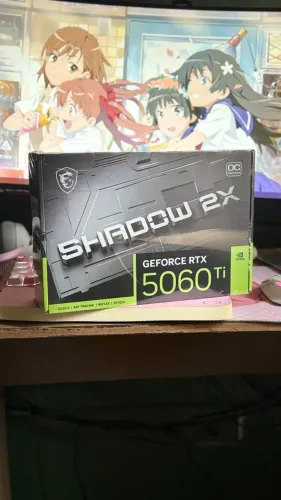 Placa de Vídeo MSI RTX5060TI 8GB GDDR7 VENTUS 2X