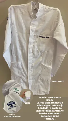 Jaleco enfermagem Tableau