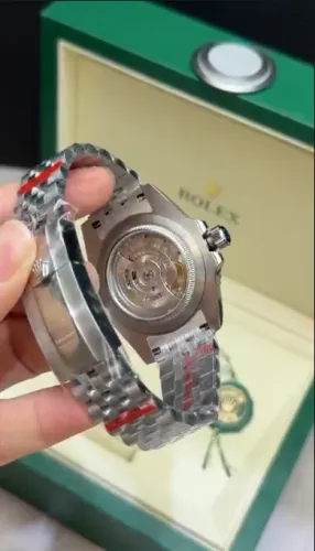 Relógio Automático Rolex GMT Master II - modelos com 2 tampas bases eta