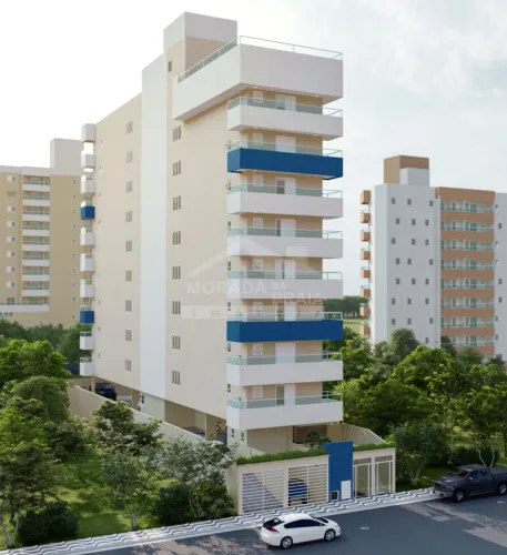 Apartamento na Guilhermina, 1 e 2 dormitórios com lazer! Na sua imobiliária em Praia Grand
