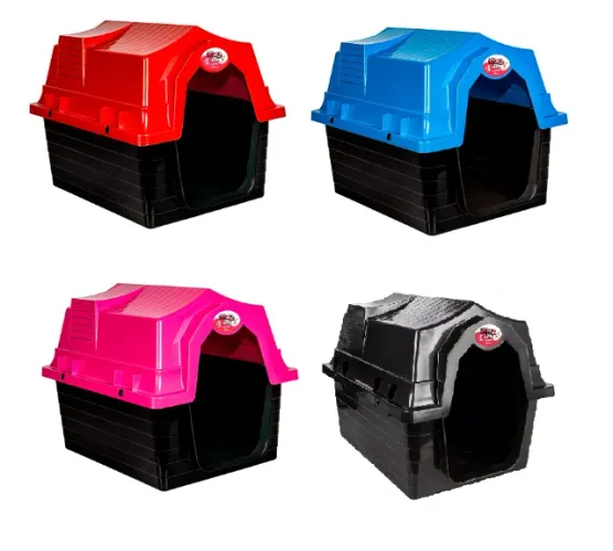 Casa Casinha Para Cães Cachorros e Gatos Pet Home Nº01 Pequena - Jel Plast
