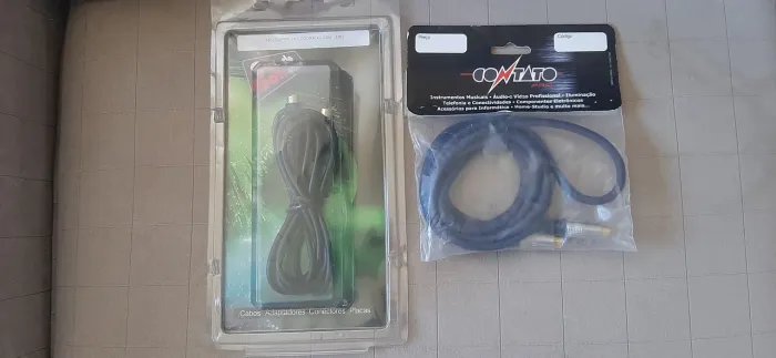 Cabos super vhs novos