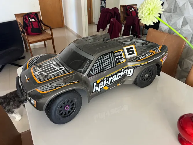 * HPI Super 5SC Flux 1/5 Brushless 8S Castle Zero + Rádio