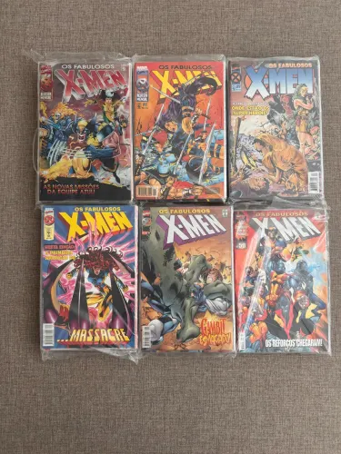 Os Fabulosos X-Men (HQ) 1996 - Coleção Completa - Editora Abril