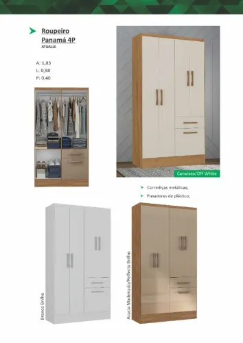 Guarda roupa de solteiro