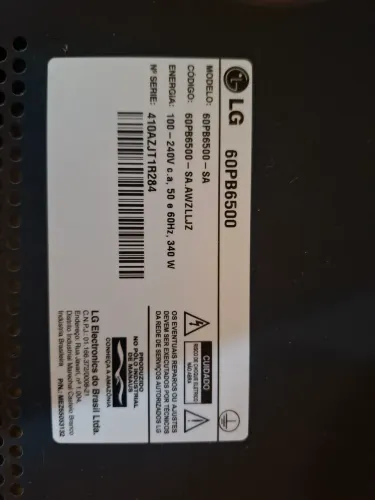 Tv lg 60 plasma 60PB6500