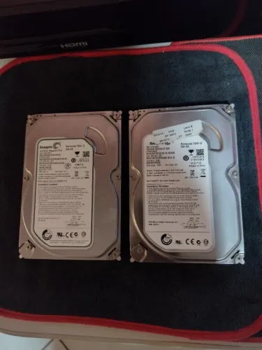 Kit 02 HDs 500gb Seagate Slim para Desktop ou DVRs