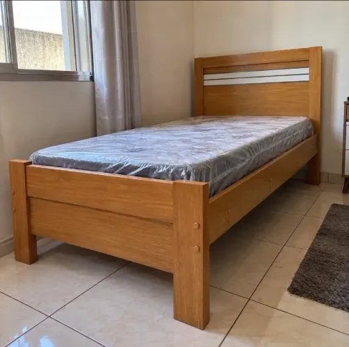 Base Cama de Solteiro Suporta 120kg (Produto Novo)