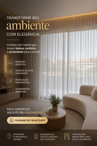 Cortinas, Percianas e todos sob medida!