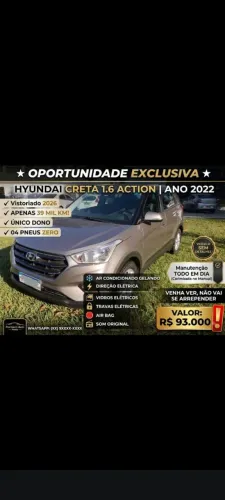 Hyundai Creta Action 1.6 16V Flex AUT 2022