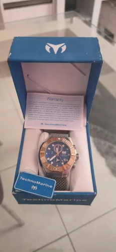 VENDO RELOGIO TECHNOS MARINE BLACK REEF