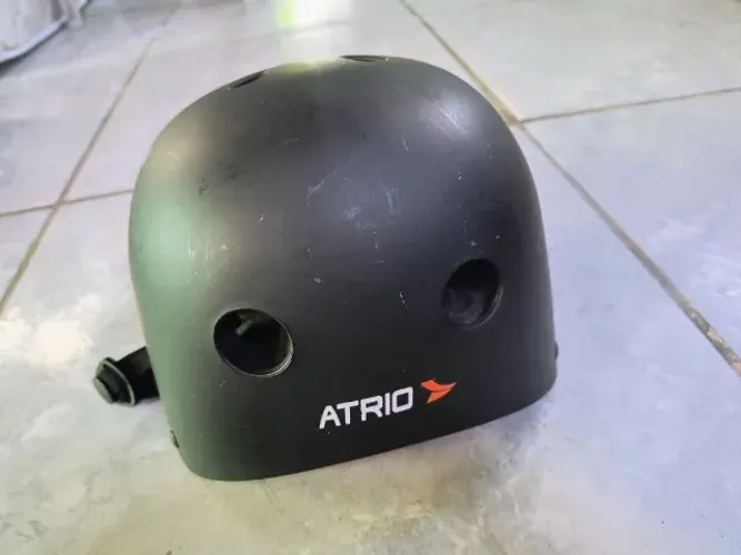 Capacete Atrio Coquinho Esportivo Tamanho G Preto Novo Nunca Usado