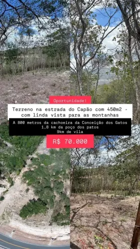 Vendo terreno na Chapada Diamantina
