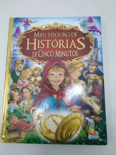 Livro Meu Tesouro de Histórias de Cinco Minutos