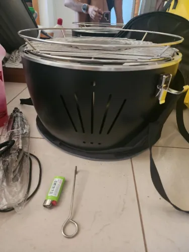Churrasqueira para apartamento table grill