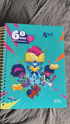 Livros didáticos Ari de Sá (várias turmas)