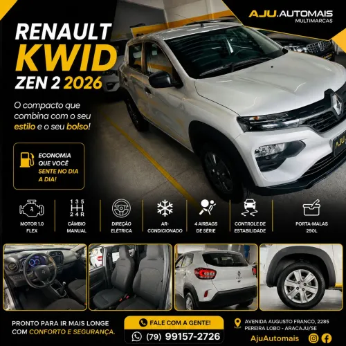 Renault Kwid Zen 1.0 Flex 12V 5P Mec. 2026