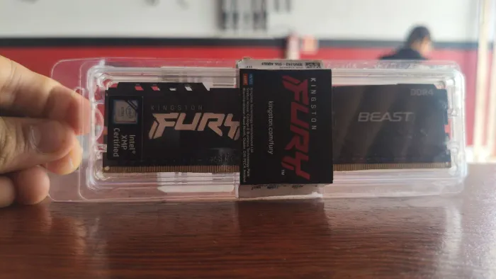 VENDE SE: Memória Ram 8gb Kingston Fury Beast 3200MHz DDR4