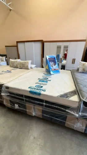 Romance Queen Eurosono: Tecnologia em Molas Ensacadas com Suporte de até 150kg por Lado